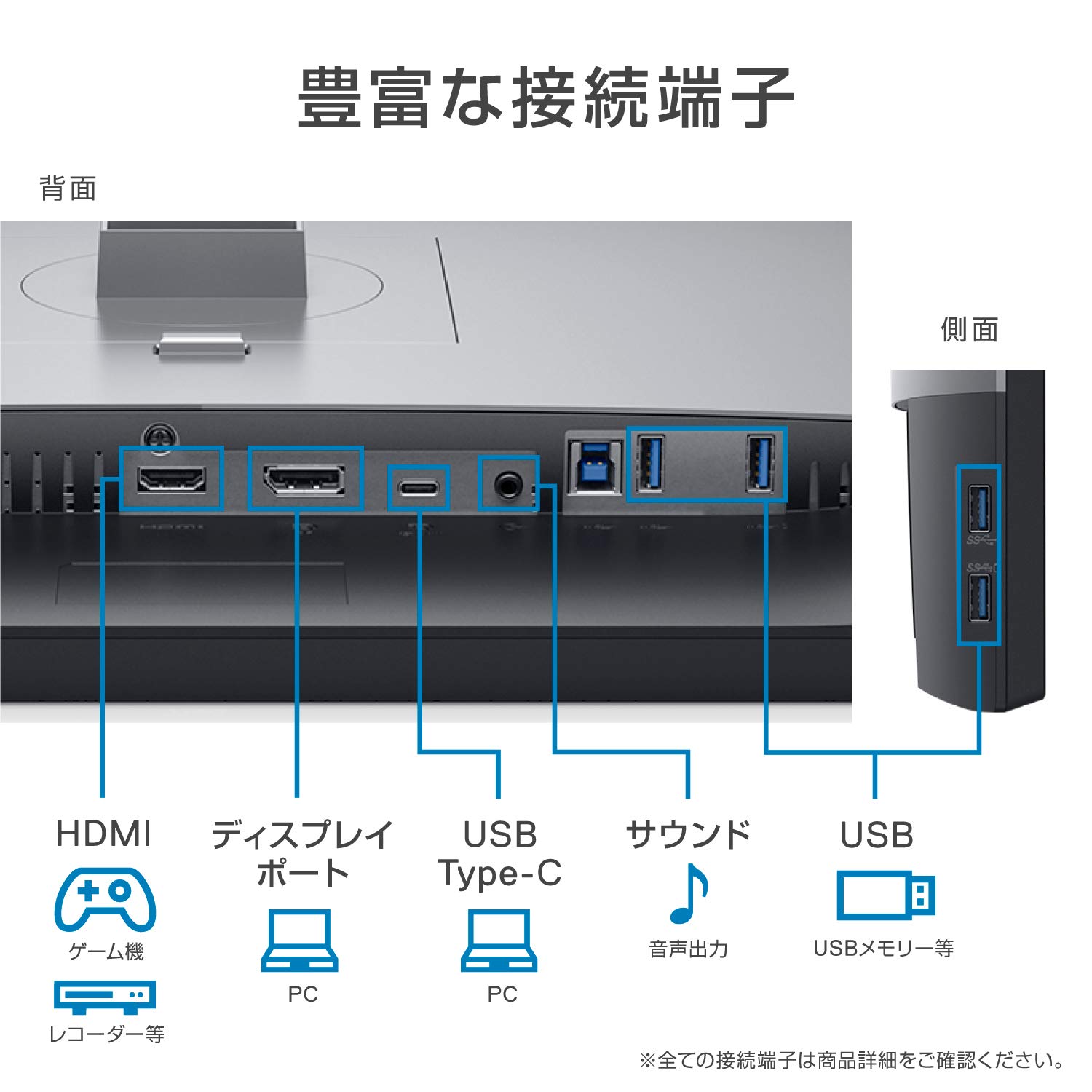 美品Dell U3219Q 31.5インチ 4K HDR USB-C モニタ－