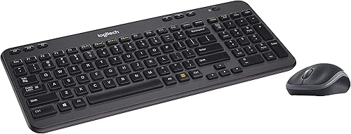 Miniatura 4 de Logitech Combo inalámbrico MK360  Incluye teclado con 12 teclas programables y mouse inalámbrico, paquete compacto perfecto para viajes, batería de