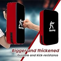 Vista 3 de LuiceABC One Karate Taekwondo Boxing Kick Punch Adjustable Soft Shield Durable Training Pad for Boxing, Training and Protecting Your Palm, Wrist and