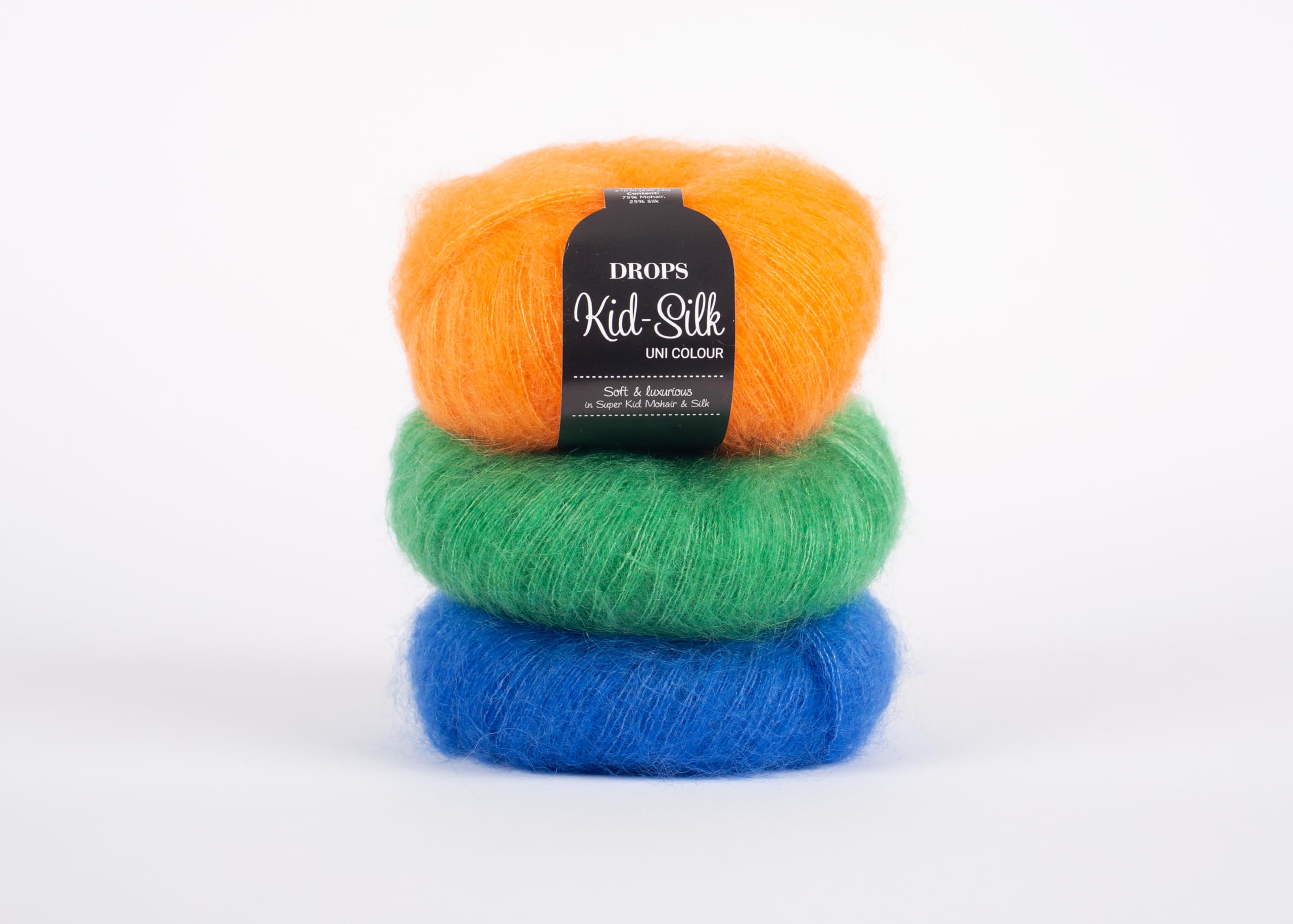 Amazon.com: Drops Mohair and Silk Yarn Kid-Silk, 0 or Lace, 2 Ply