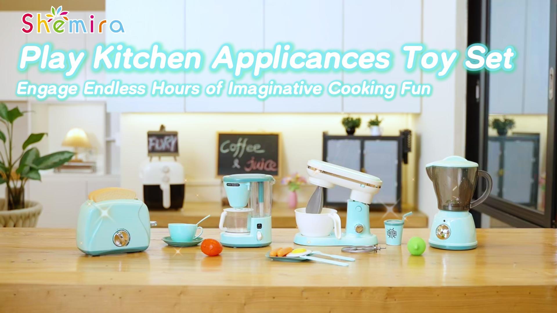 KAHRI キッチンセット Amazon.com: Shemira Play Kitchen Accessories, Play Kitchen