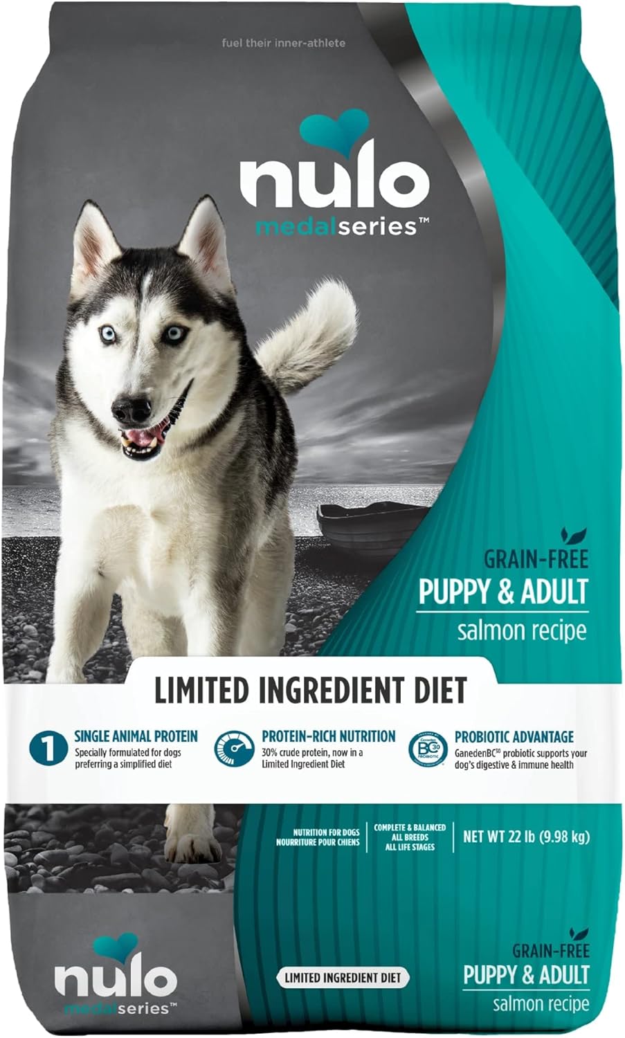 Nulo MedalSeries GrainFree Limited Ingredient Diet Salmon