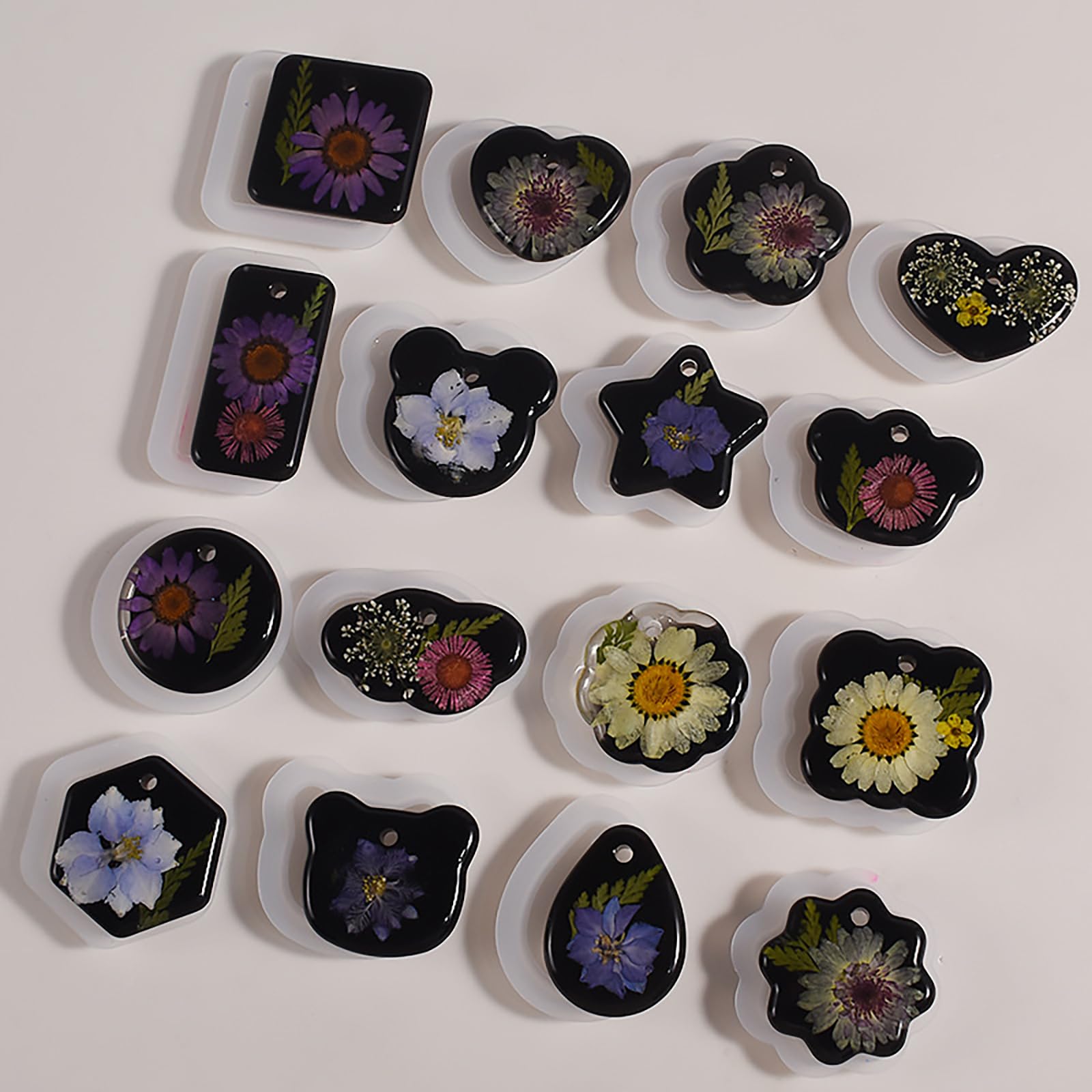 Lot De Moules En Silicone Pour Création DIY - Neufs