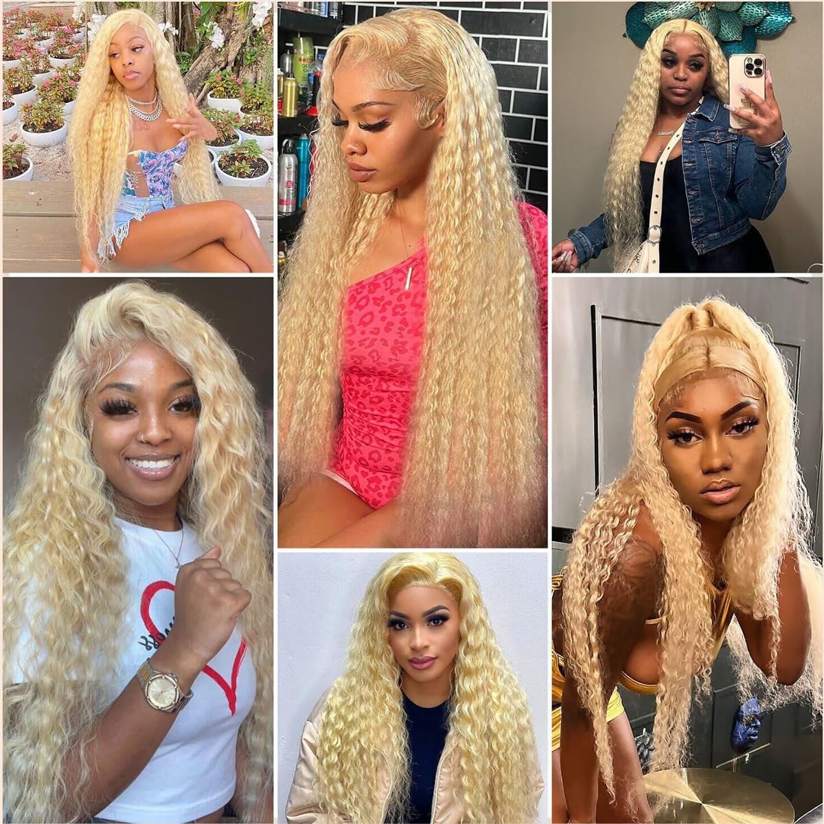 18,20,20 inches Blonde Brazilian Hair Human Hair Bundles 18 20 22 Inch Body Wave Bundles Human  main image 3