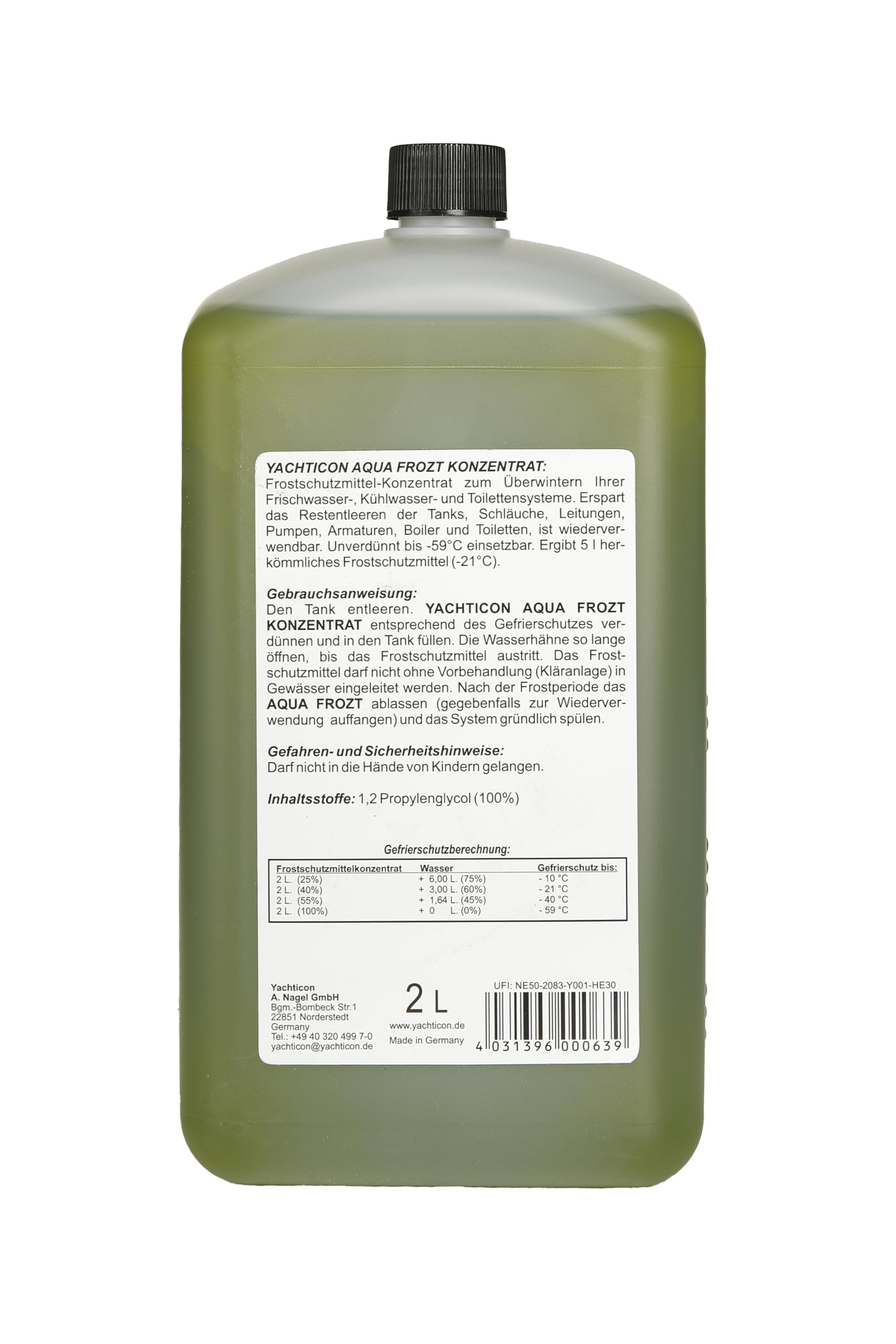 Antigelo Yachticon Aqua frozt 2 litri
