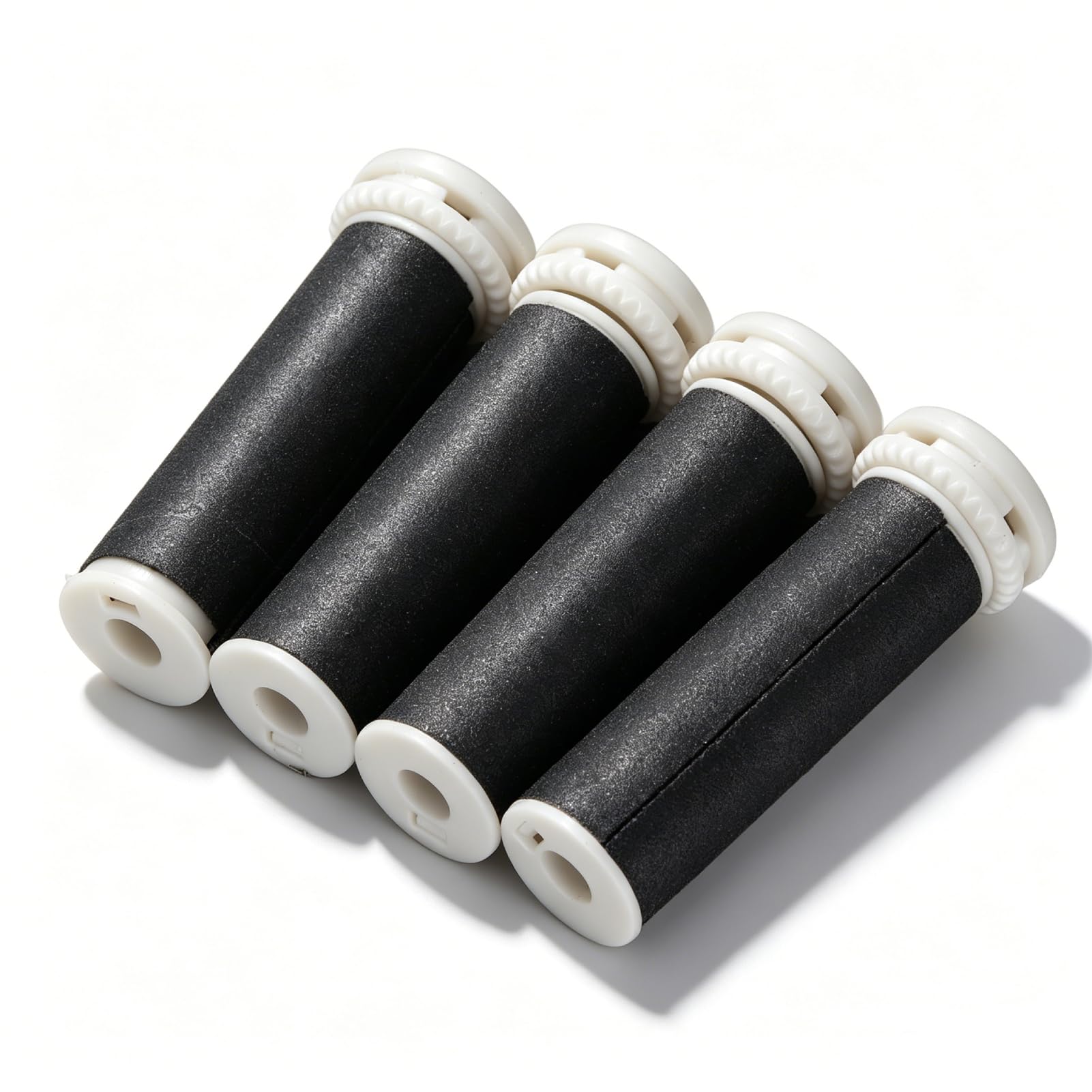 Pedicure Rollers Replacement Coarse, 4PCS Replacement Roller Refills Heads Electric Foot File Grinding Tool Replacement Head for Feet Pedicure Tool