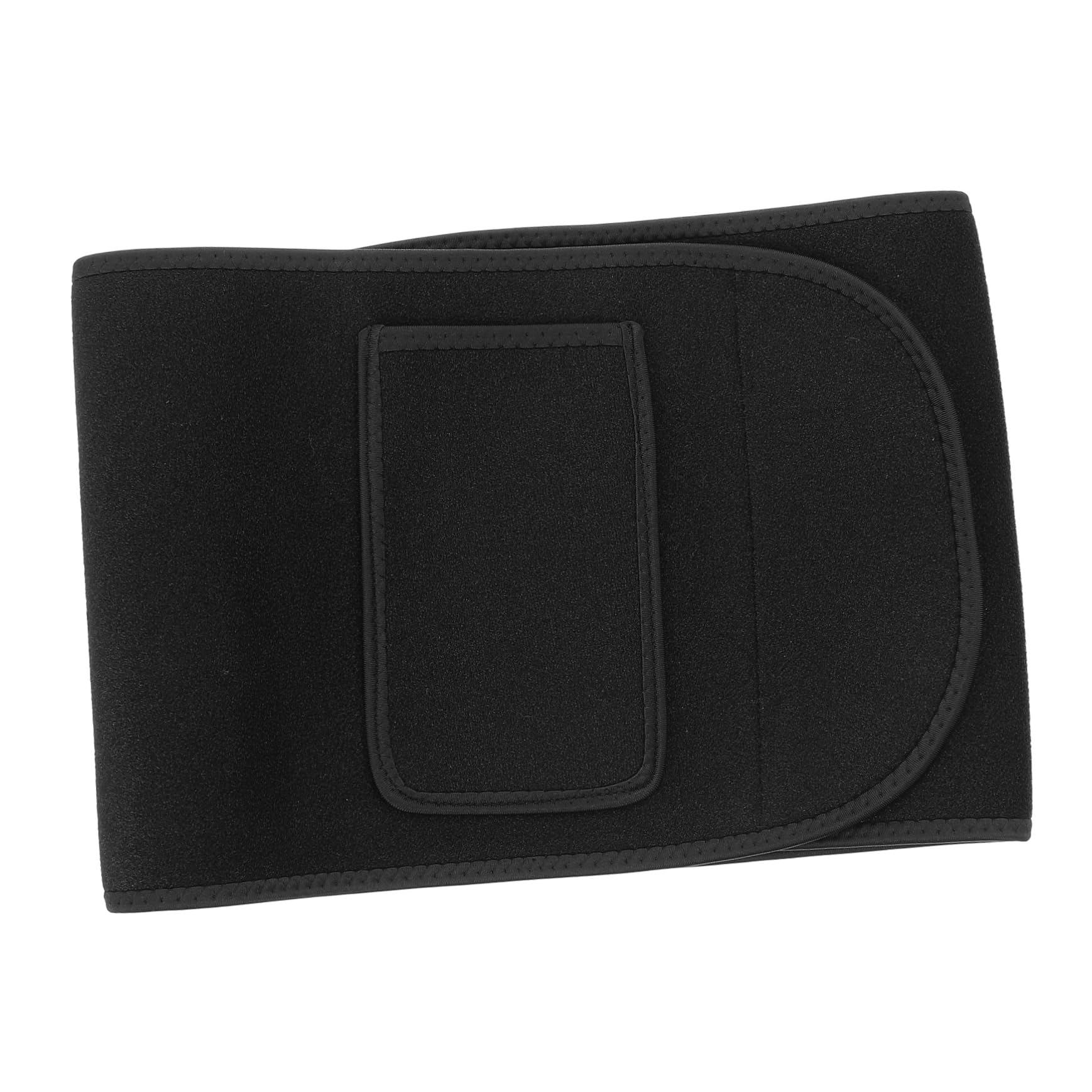 Mipcase Waist Trimmer for Women Sports Waist Trainer Male Corset Cincher Running Cincher Belt Black