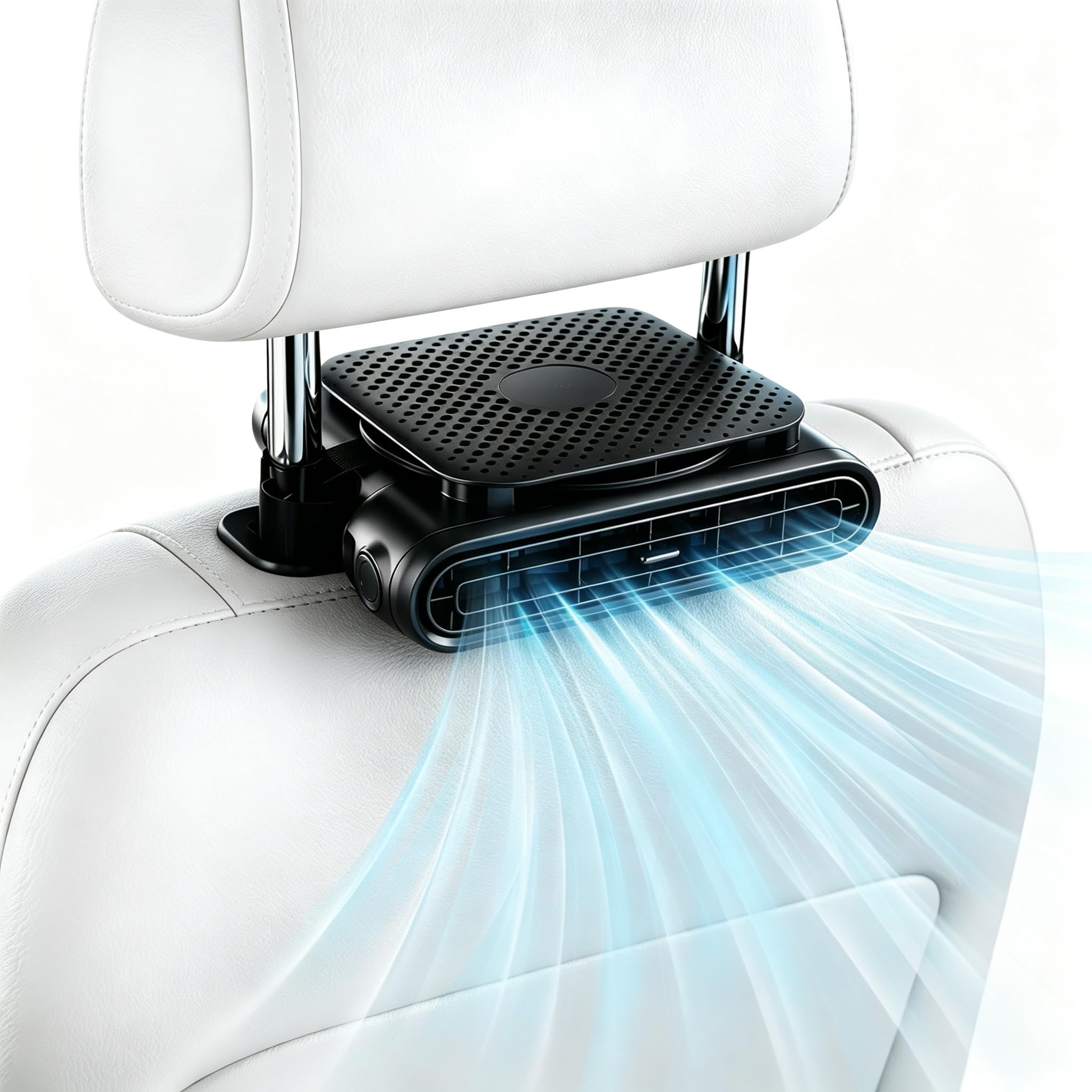 ElfTrip Car Seat Fan with Dual Air Outlets