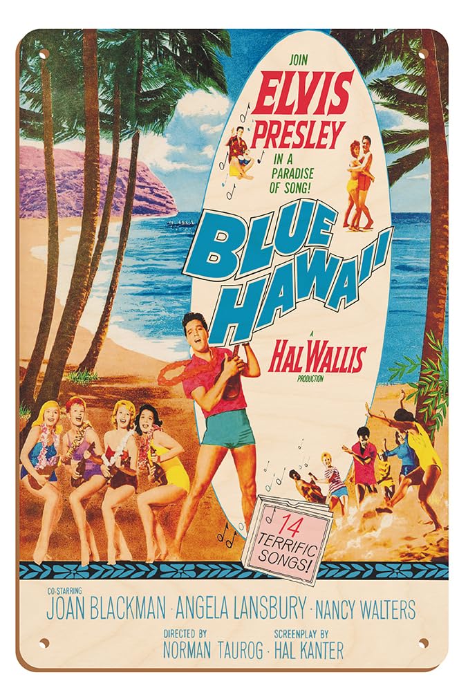 ELVIS エルヴィス プレスリー ブルー ハワイ ポスター Amazon.co.jp: ブルーハワイ - 歌の楽園でエルビス・プレスリーに