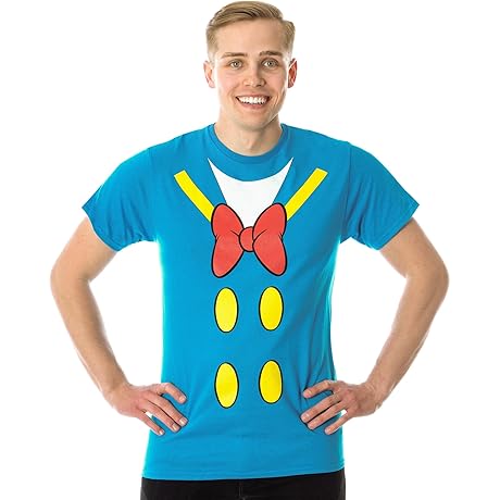 Donald Duck Shirt Men's I Am Donald Costume Classic Cartoon Adult Licensed T-Shirt