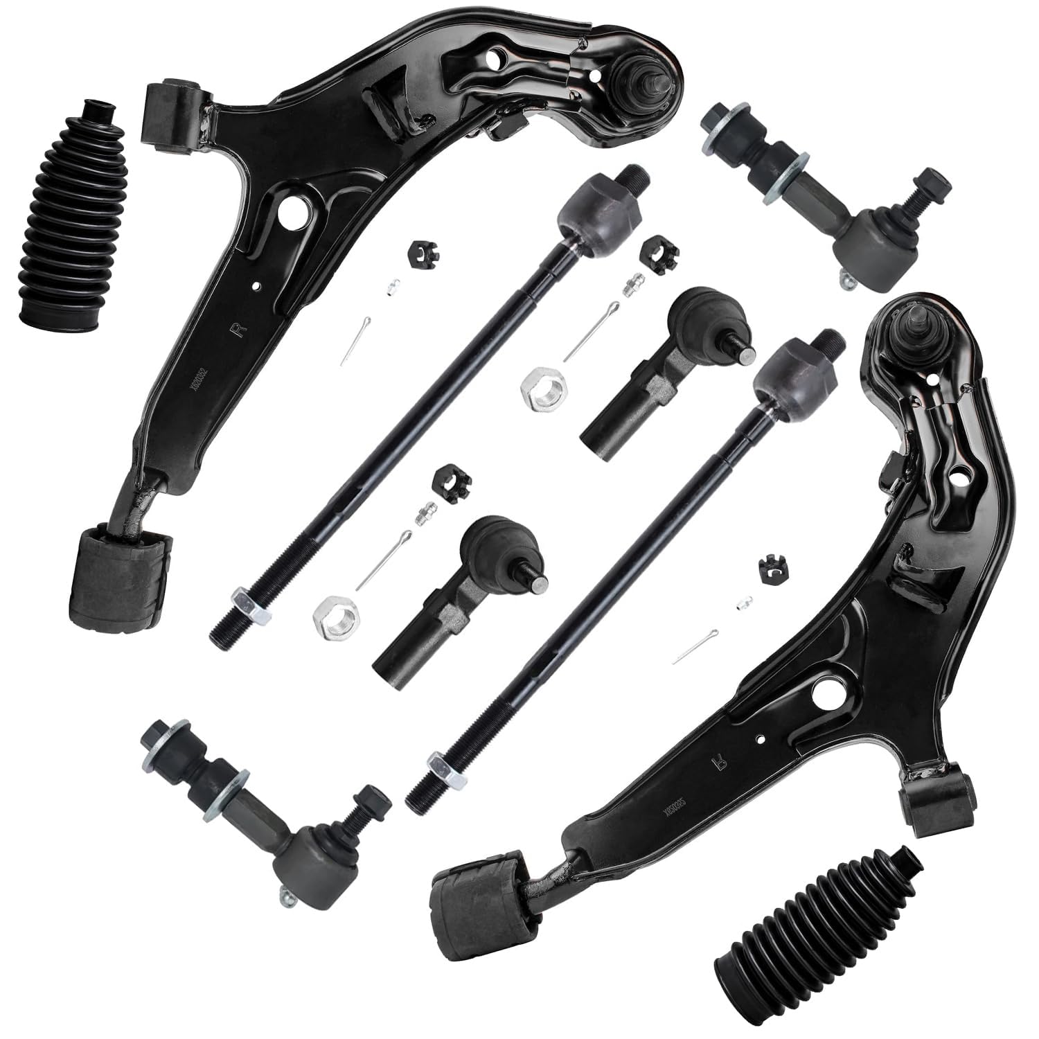 Amazon.com: Detroit Axle - 10pc Front End Kit for 1995-1999 Nissan