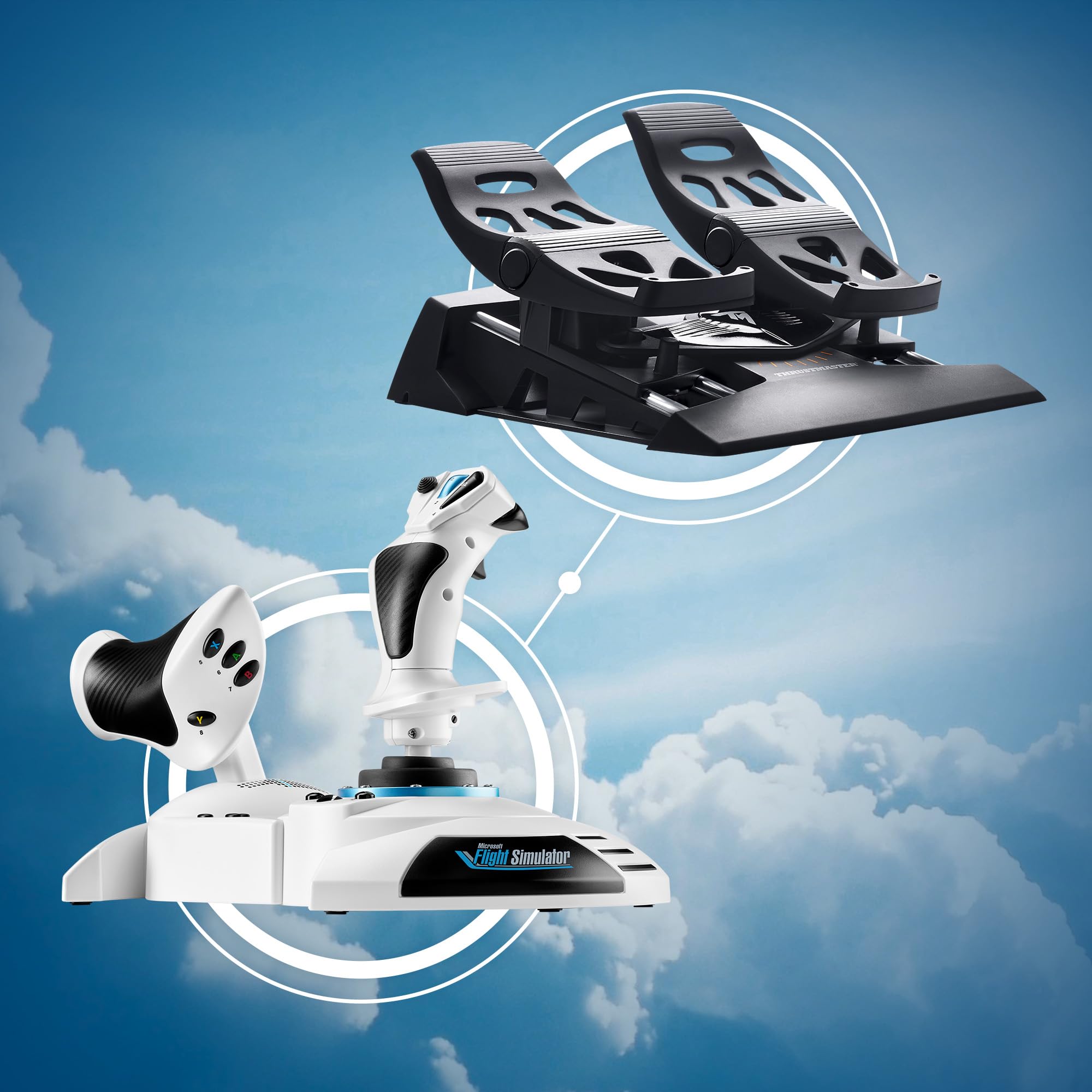 Thrustmaster T.Flight Hotas One Microsoft Flight Simulator Edition – licencja oficjalna Xbox Series X|S PC