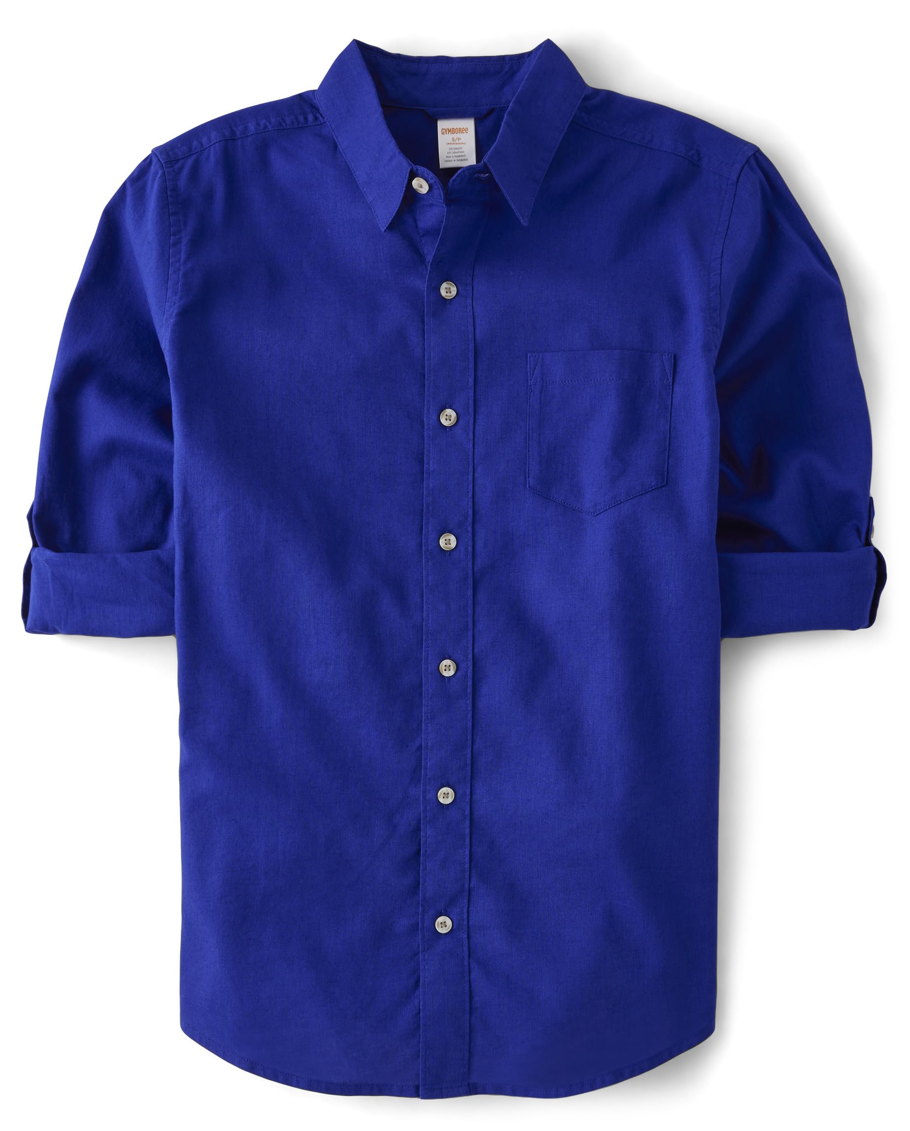 Mens Long Sleeve Button Up Shirt