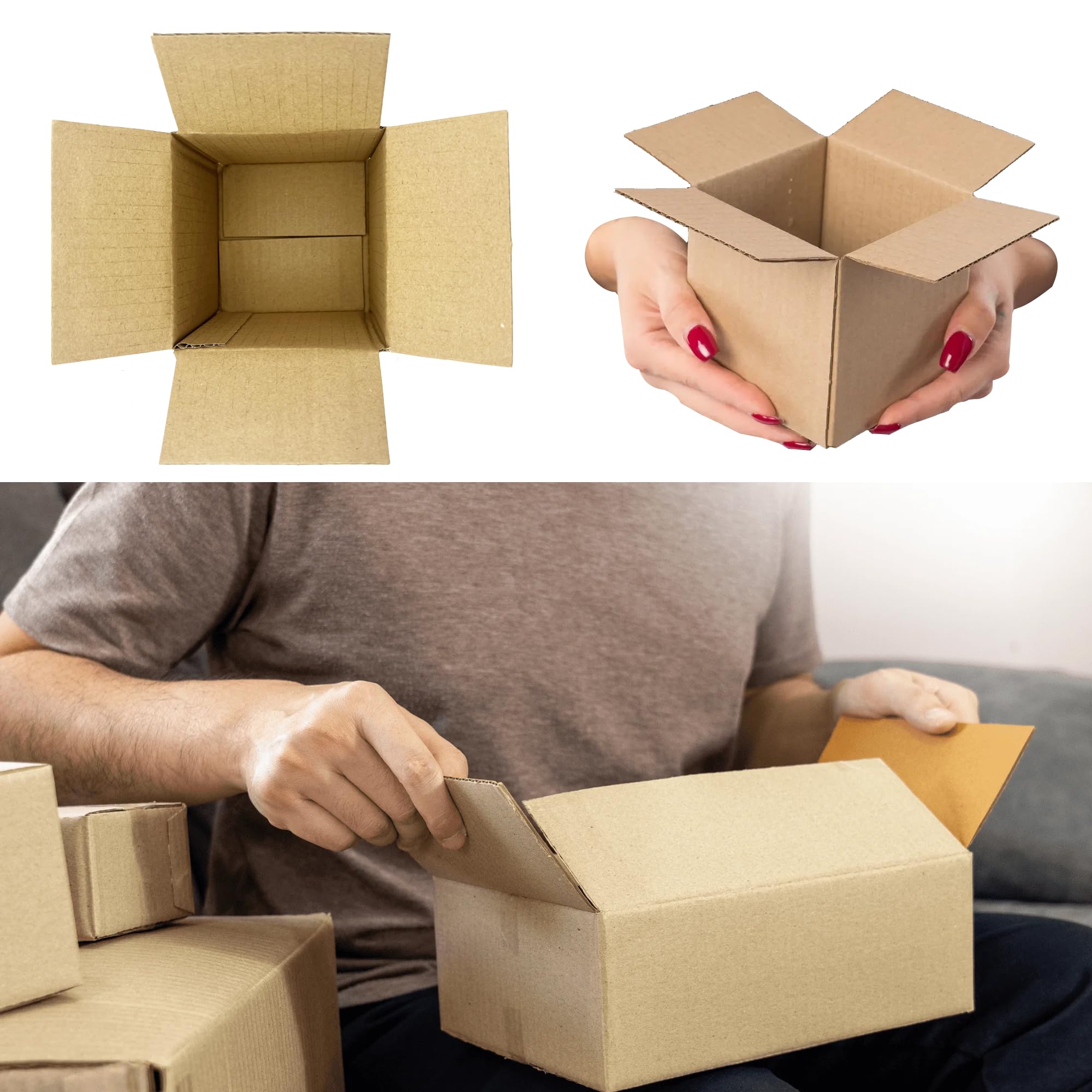 Cajas De Papel Para Regalar TotalPack Cajas Cartón Regalo Postal Una Sola Pared, Negocio Cajas Para Regalar