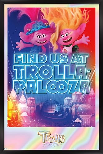 Miniatura 6 de Trends International Trolls Band Together - Póster de pared de Viva y Poppy en Trolla-Palooza
