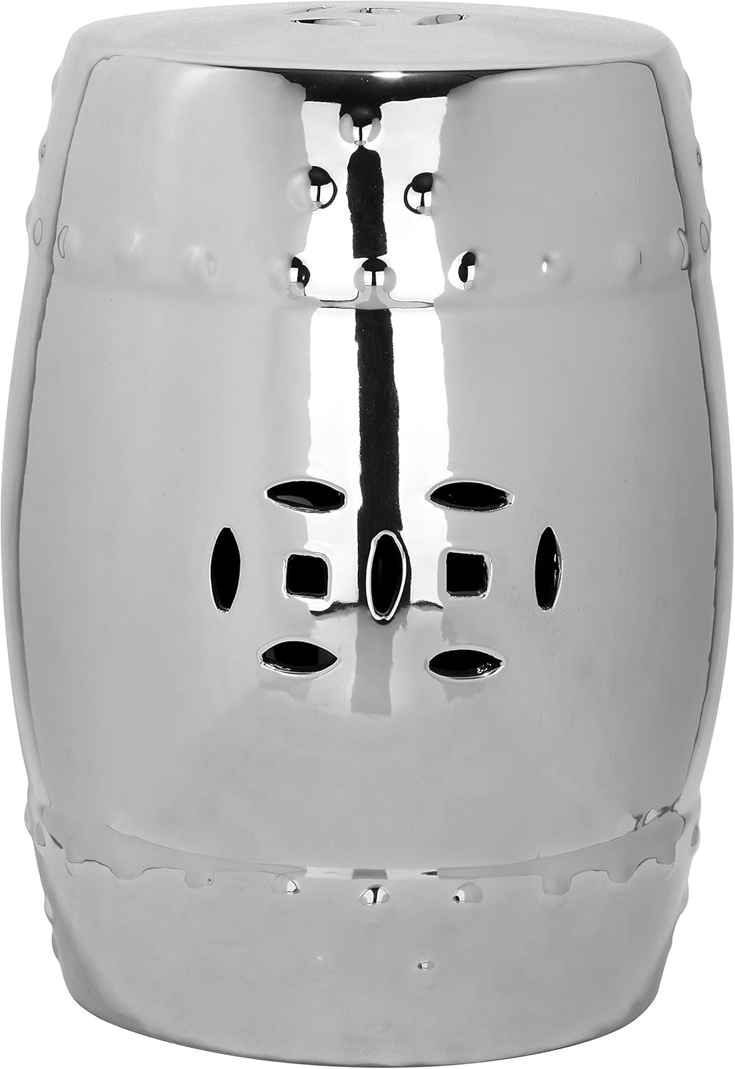 Safavieh Modern Ming Ceramic Decorative Garden Stool, Gold : Patio, Lawn & Garden