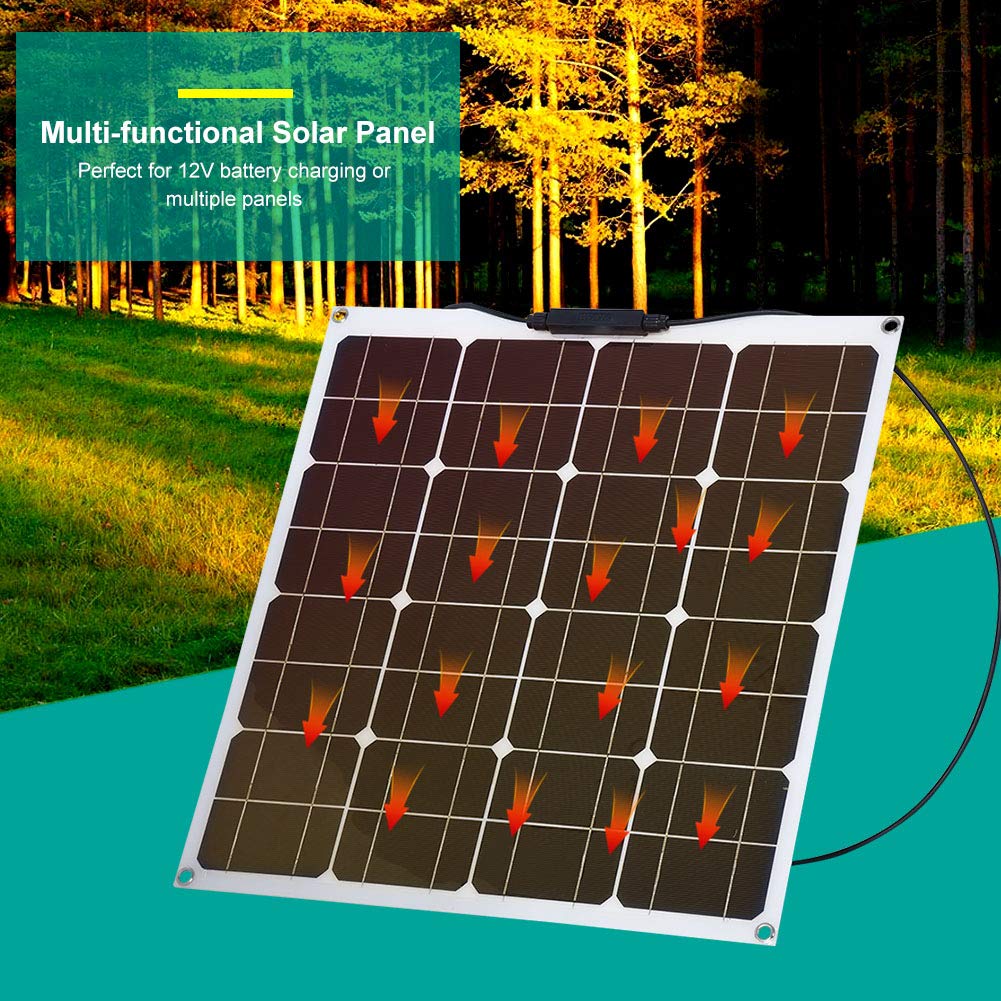 Panel fotovoltaico de 500 W Kit fotovoltaico M¡§?dulo policristalino de 12 V Eco-Digno Carga de bater¡§aa para yate RV Cargadores solares Cargadores y Bases de Carga
