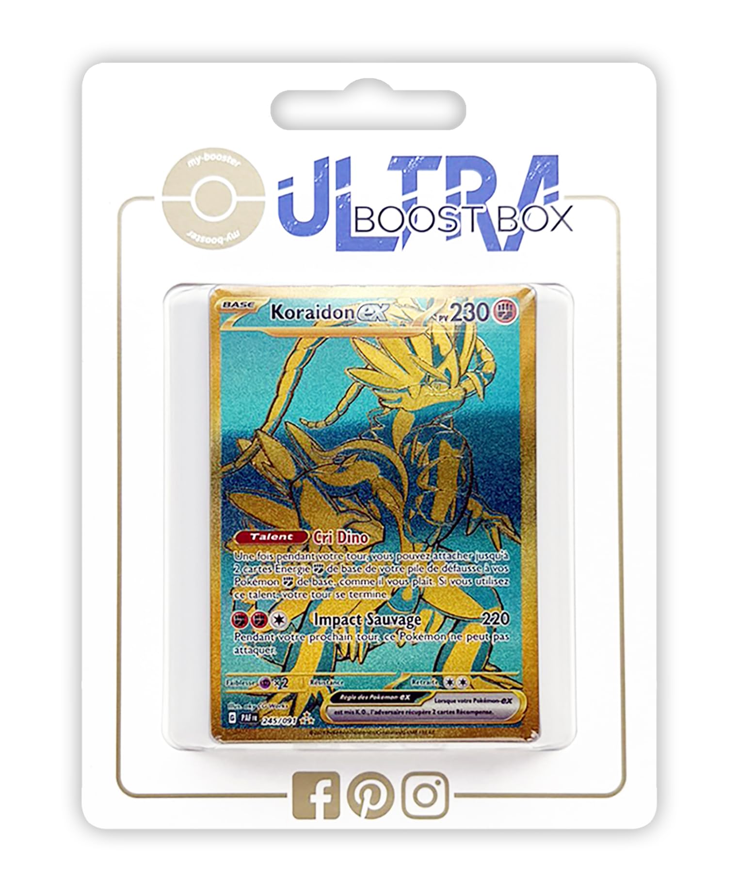 gold koraidon pokemon card ex 245/091 Shiny - Ultraboost X Écarlate et Violet 4.5 HeartGold & SoulSilver: Undaunted HoloGEM MINT Mimikyu V SR 073/070 341 Token:Angel (Pack of 3 Token Cards)