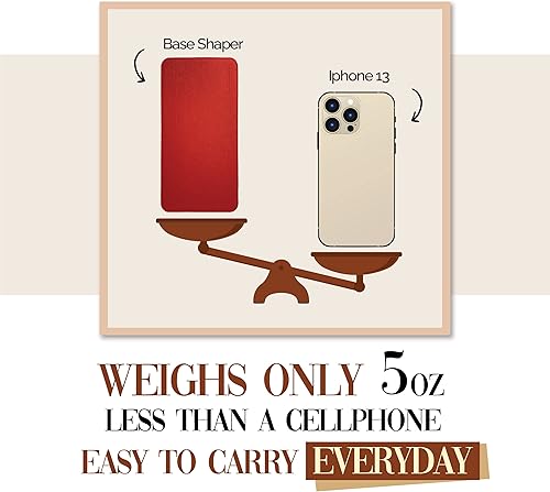 Miniatura 5 de Speedy - Moldeador de 30 bases, moldeador de bolsas marrón para bolsas LV Speedy y otras bolsas LV, cuero vegano (marrón, Speedy 30)