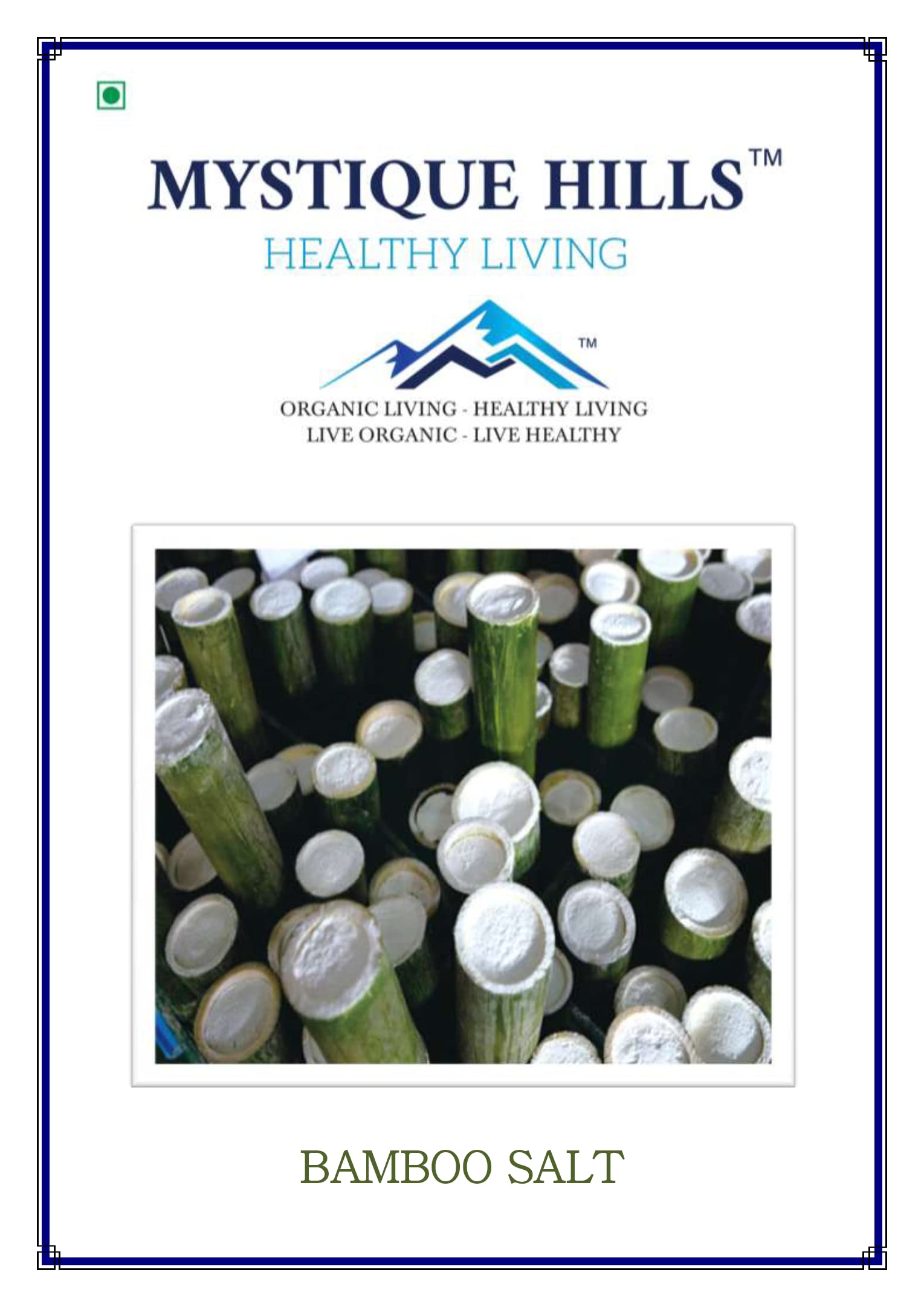 Mystique Hills Bamboo Salt 6 X (50 g)