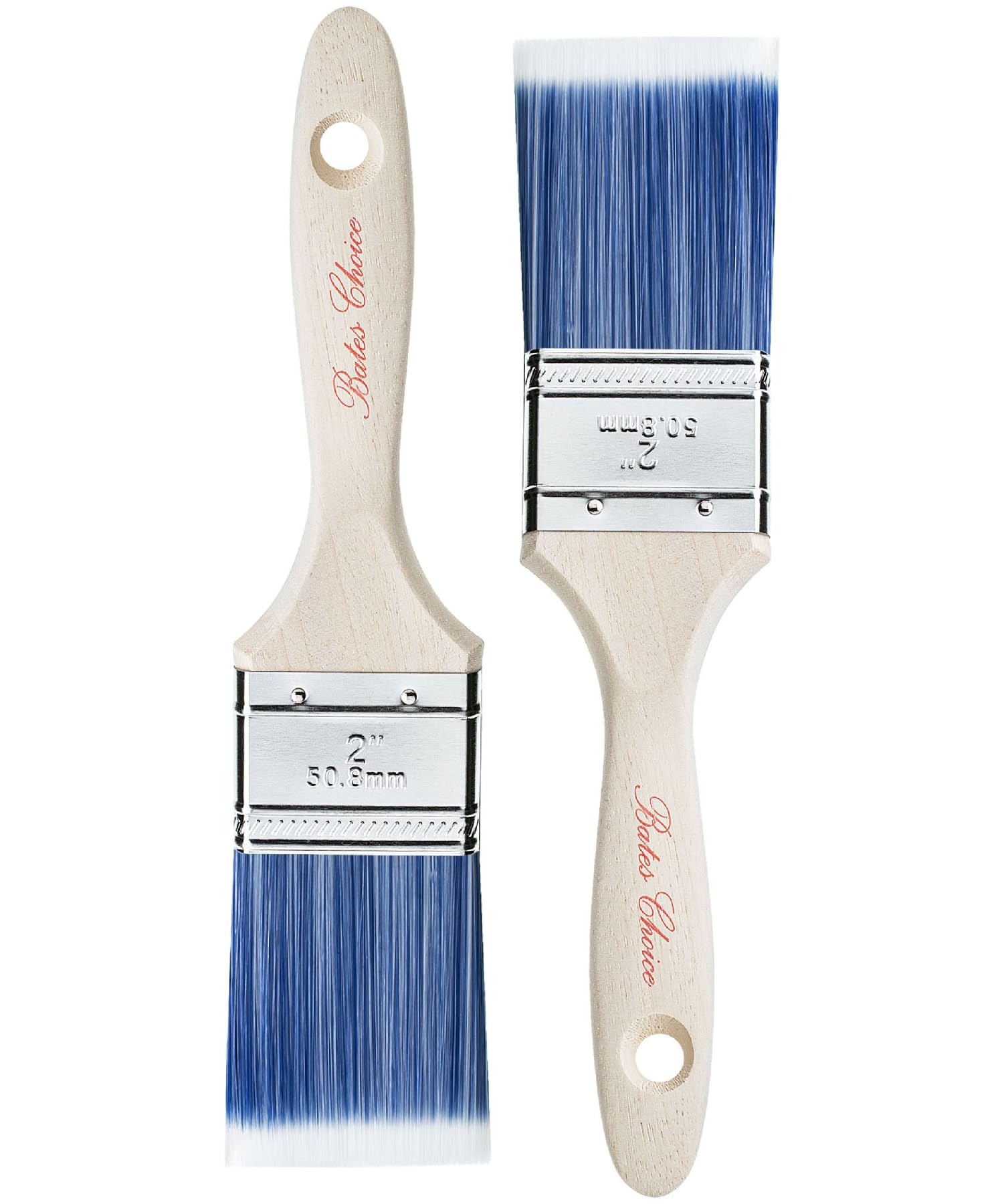 Bates Paint Brushes - 4 Pack: A Convenient Set of Four paintbrushes for Your Painting Needs
