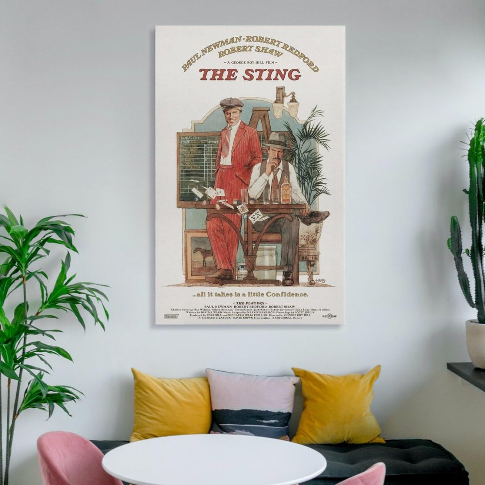 Amazon.co.jp: スティング（1973）映画ポスター The Sting アート