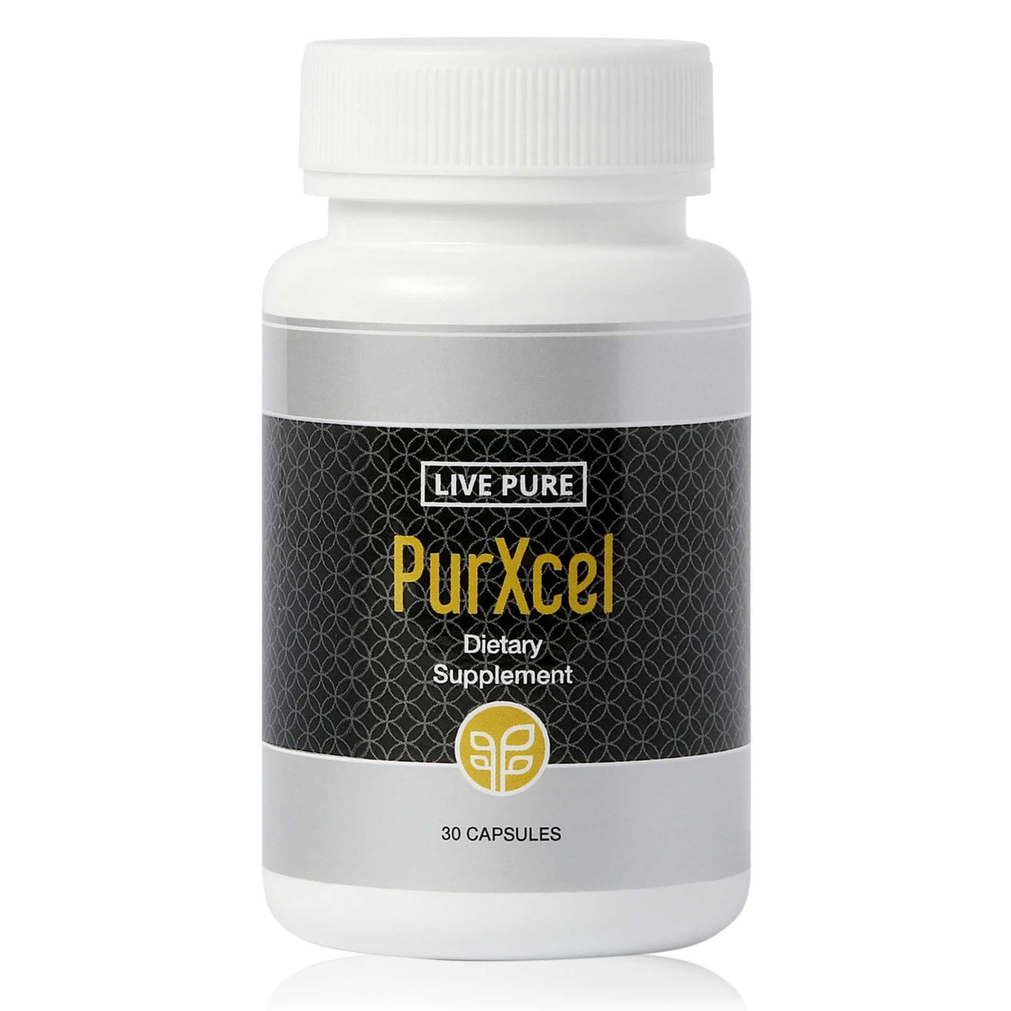 PURE PurXcel Antioxidant Supplement | 30 Capsules | Potent Antioxidant Blend with Glutathione & Superoxide Dismutase | Supports Skin, Joints & Natural Cleansing