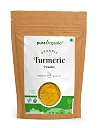 Pure Organio Organic Turmeric Powder, Haldi Powder Organic, Ideal for Eating, Drinking, Cooking - Natural, Fresh Turmeric Root Powder Indian Organic NPOP Certified (1 KG) gallery image
