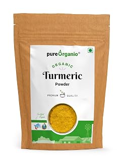 Pure Organio Organic Turmeric Powder (Haldi Powder) (100 Gm)