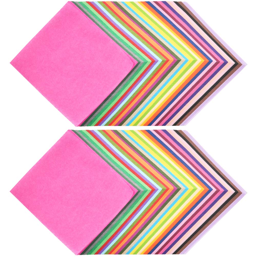 BUYGOO 6000Pcs Tissue Paper Squares 2inch, Tissue Paper for Crafts, Colored Tissue Paper, Rainbow Tissue Mosaic Squares 30 Colors for Arts Crafts DIY Projects Scrunch Art Classroom Activities and More