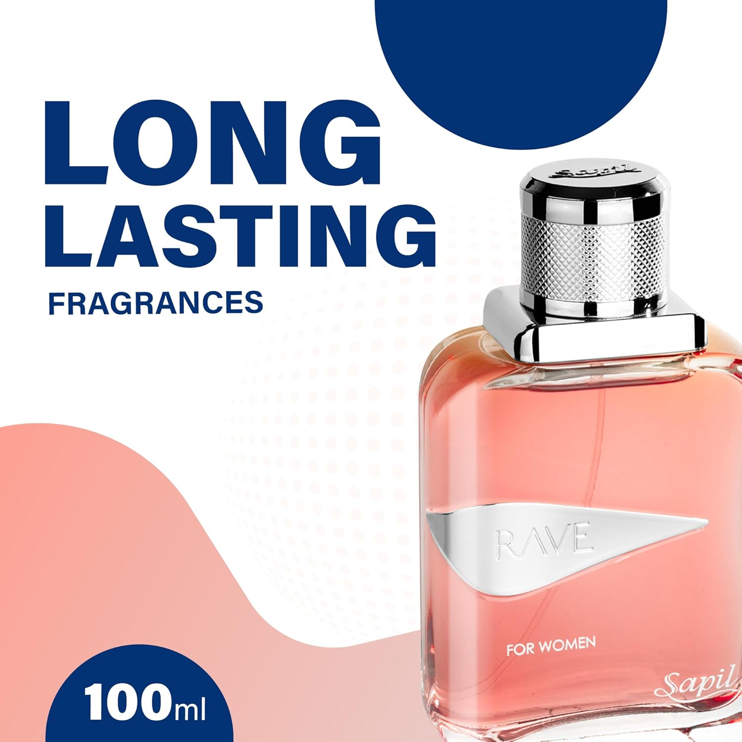 Sapil Rave Perfume for Women – Eau de Parfum, 3.4 Oz (100 ml) Dubai Perfume with Sweet Fruity Floral Scent (Plum, Iris, Saffron, Bulgarian Rose, Amber) – Arabic Parfum for Daily Wear & Gift - Image 3