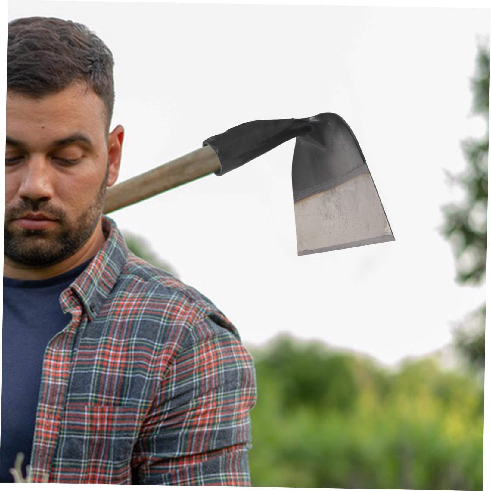 da Giardino in Acciaio Resistente Testa Zappetta Sostituibile per Diserbo e Scavatura Attrezzo Orto Pratico e Durevole per Lavoro Terreno e Piantine