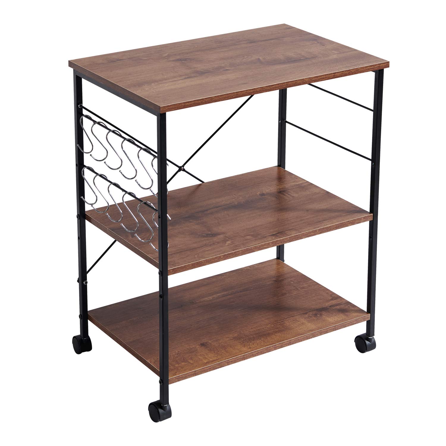 Buy Wimarsbon Microwave Cart 3Tier Bakers Rack Kitchen Utility Cart