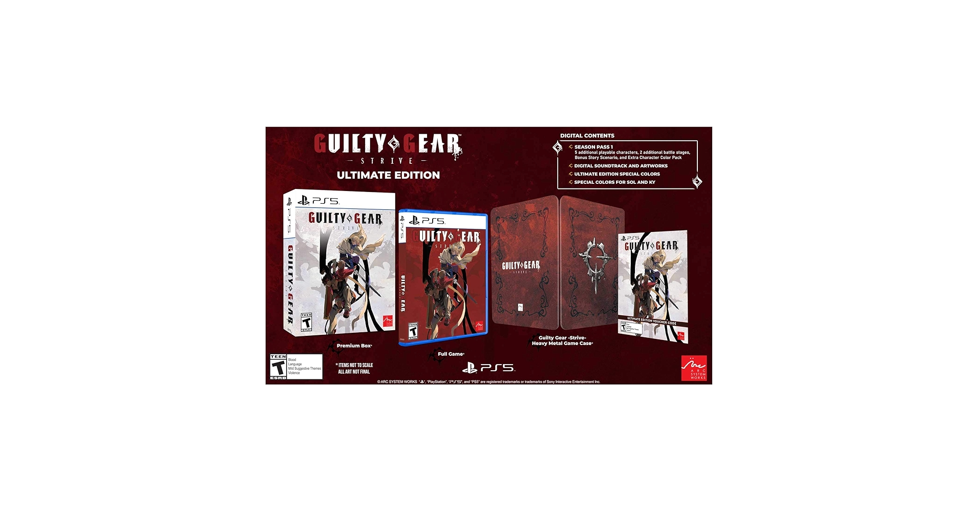 PS5　ギルティギア ストライヴ アルティメット Edition Amazon.com: Guilty Gear -Strive- Ultimate Edition