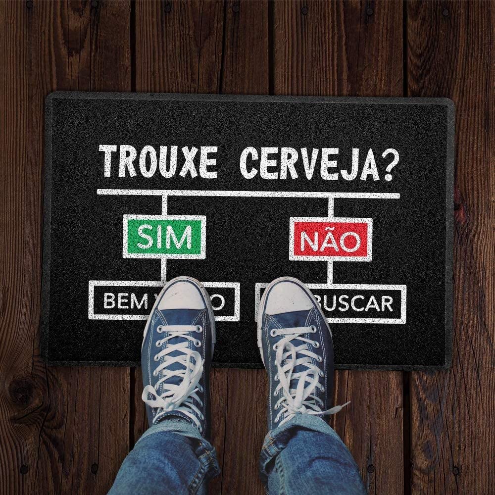 Capacho Trouxe Cerveja? 60x40cm