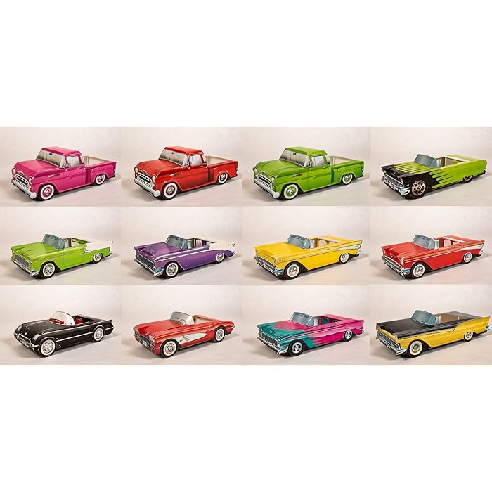 Buy 50s Party Decorations, Classic Car Collection from the 1950s Table Centerpieces/Food Trays