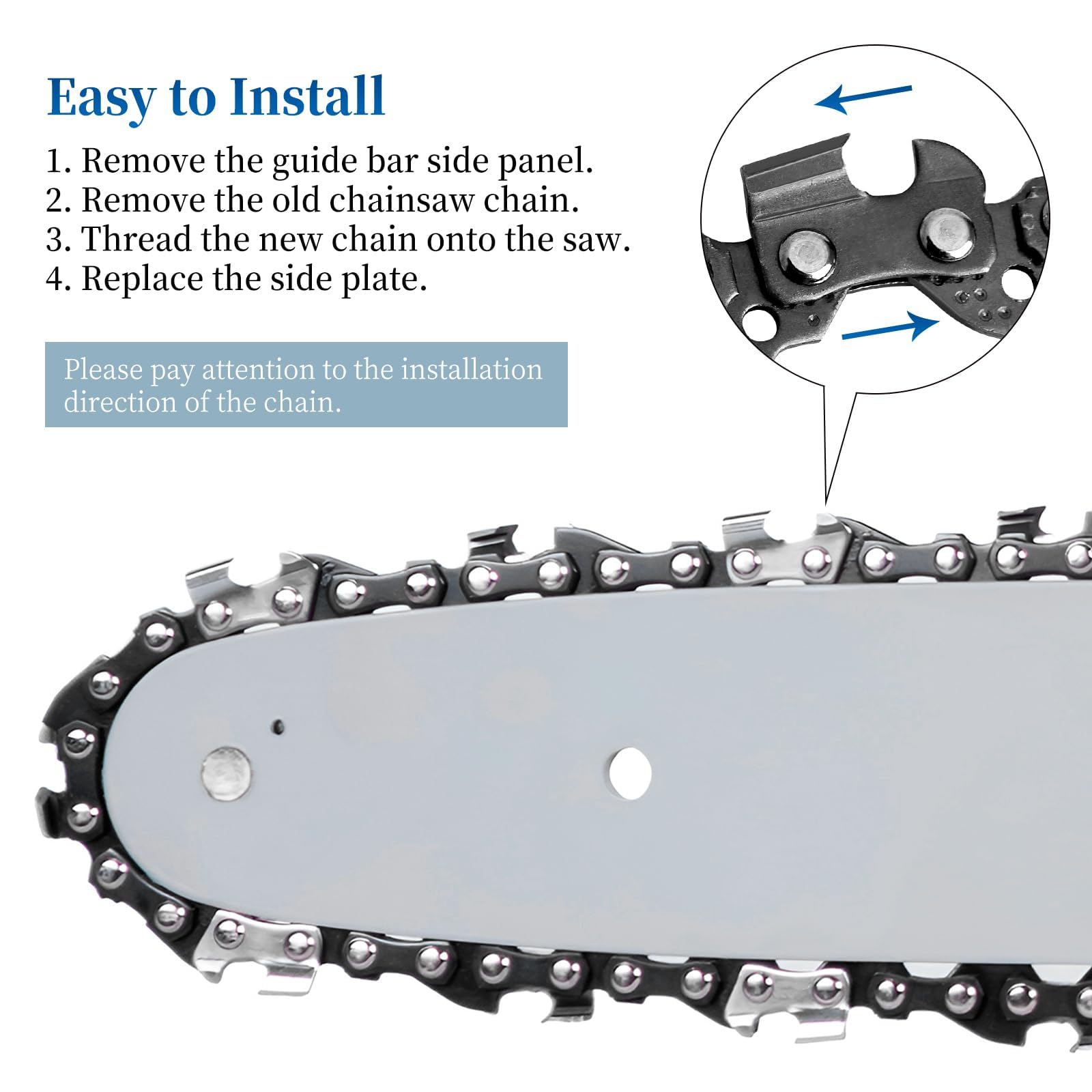chien様 Amazon.com: KAKEI Skiptooth 28 Inch Chainsaw Chain 3/8