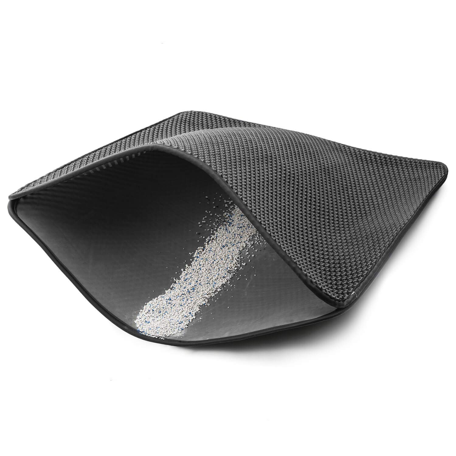 double layer litter mat