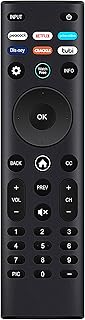 XRT140 Replace Remote Control fit for VIZIO D Series LED Smart TV D40f-J09 D43f-J04 D32f4-J01 D32f-J04 D32h-J09 D24f4-J01 D24h-J09 D24f-J09 (V3)