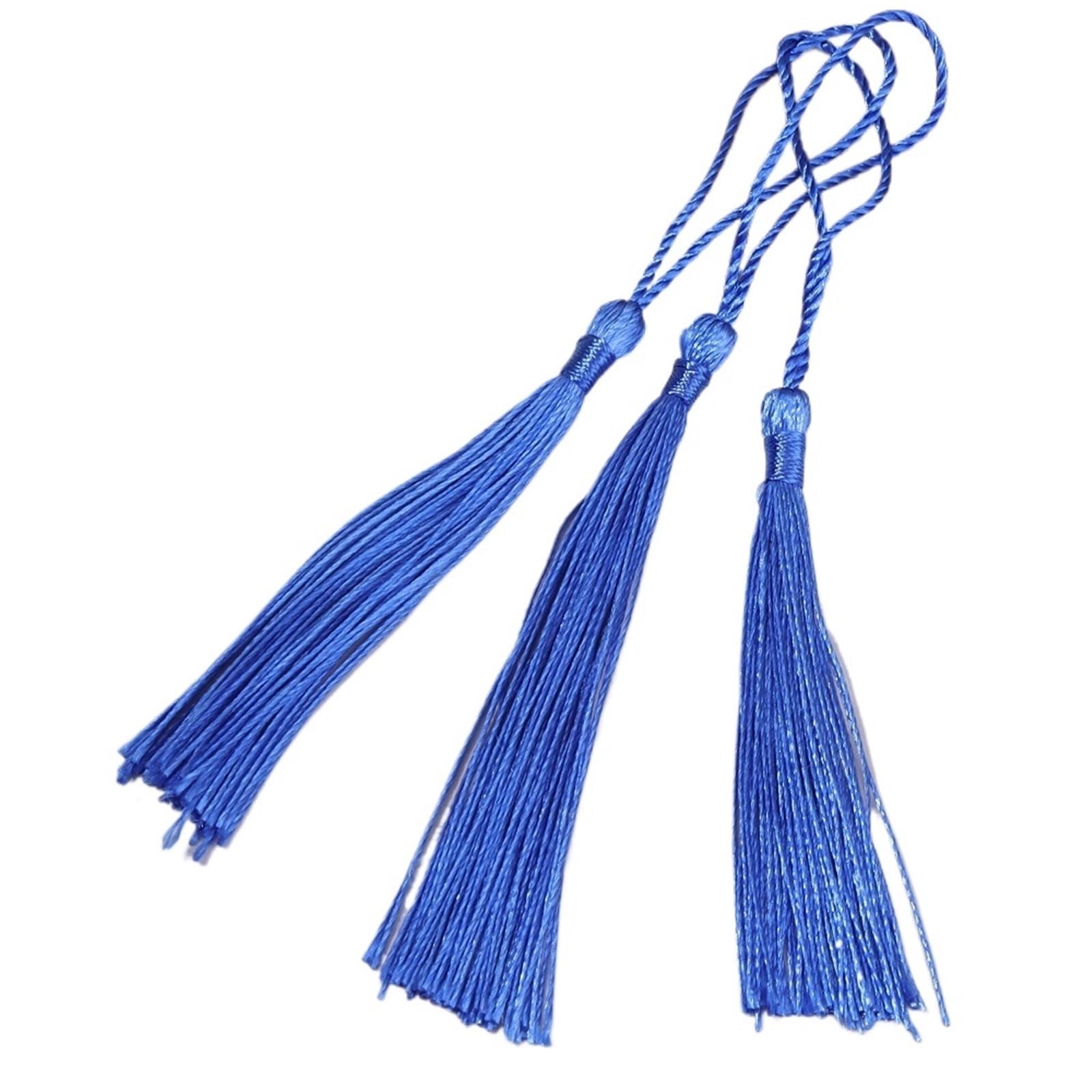 Tassel Pendant 30-100pcs Tassel Silk Fringe Silky Floss Bookmark Tassels Mini Hanging Rope DIY Craft(Color-05,Spike80rope50 100pcs)