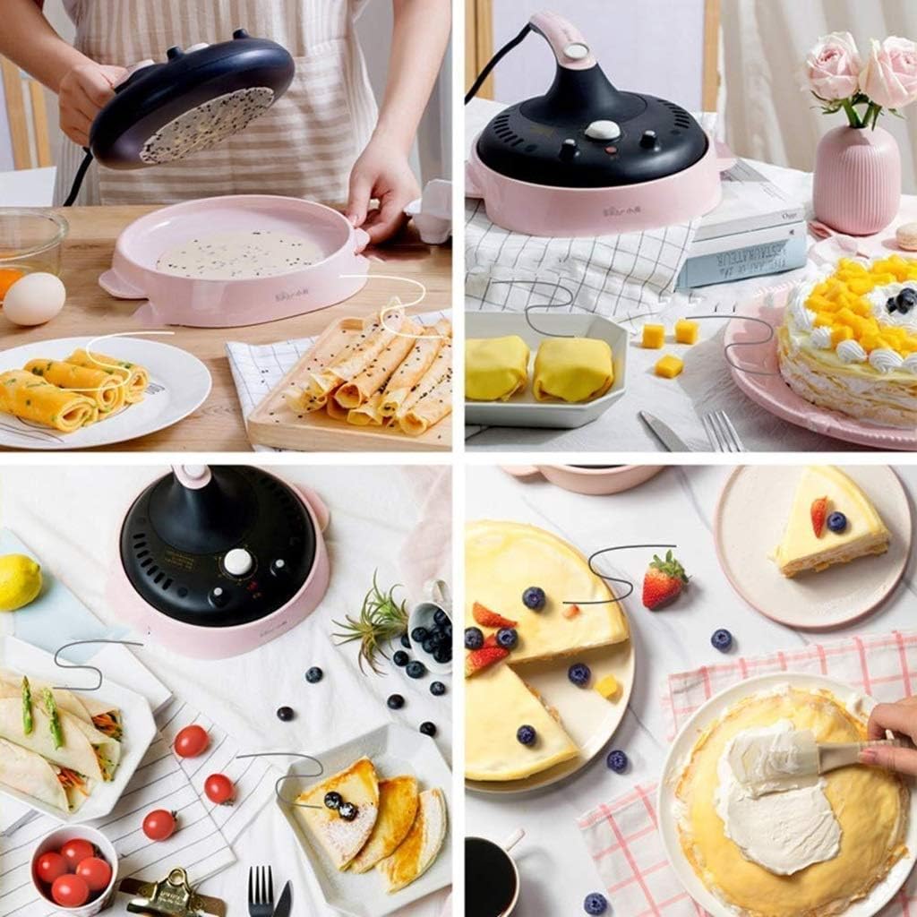 Pancake Machine，Electric Baking Pan,Electric Skillet, Non Non-stick Cooking Surface