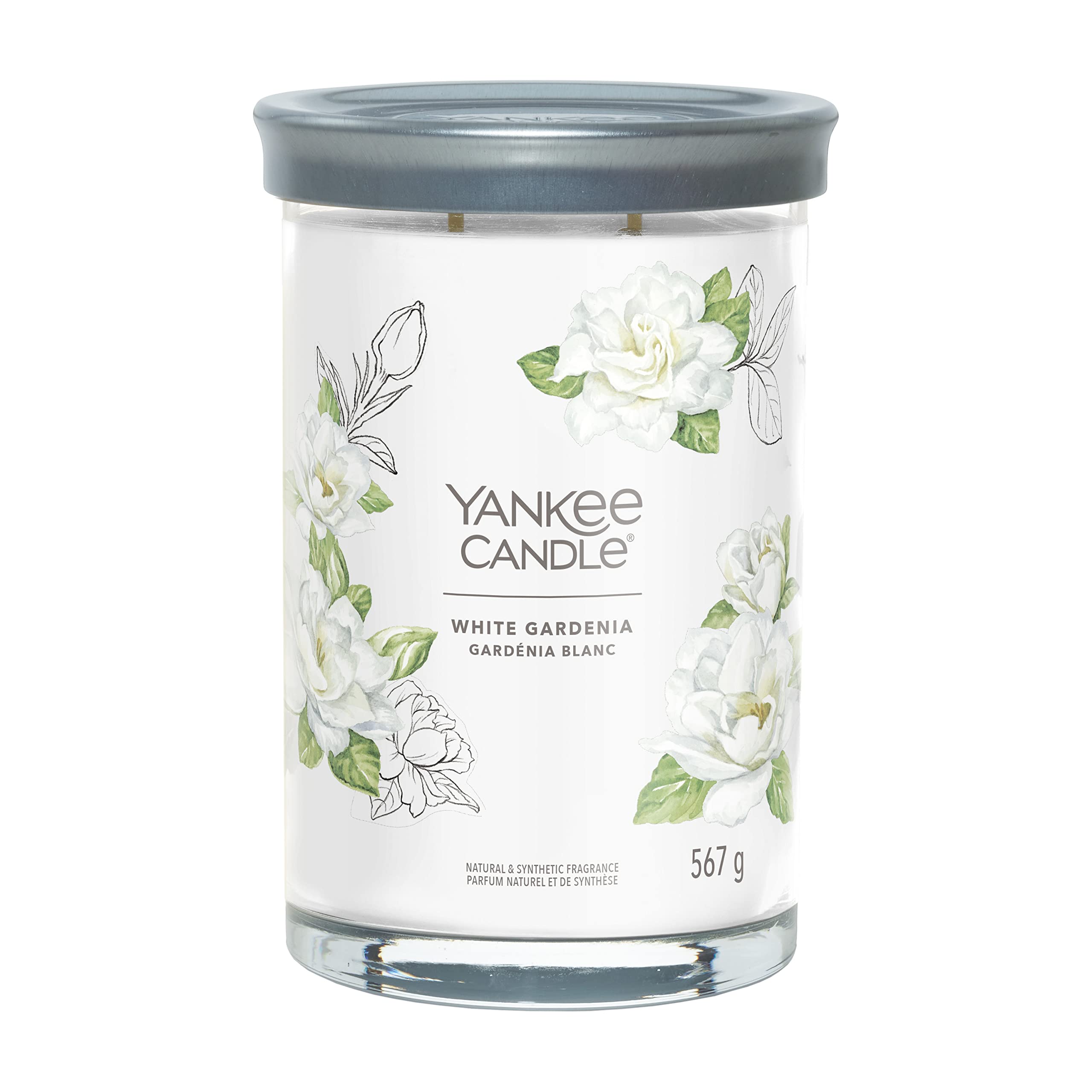 Julian Charles White Yankee Candle Gardenia Signature Large Tumbler Candle - One Size