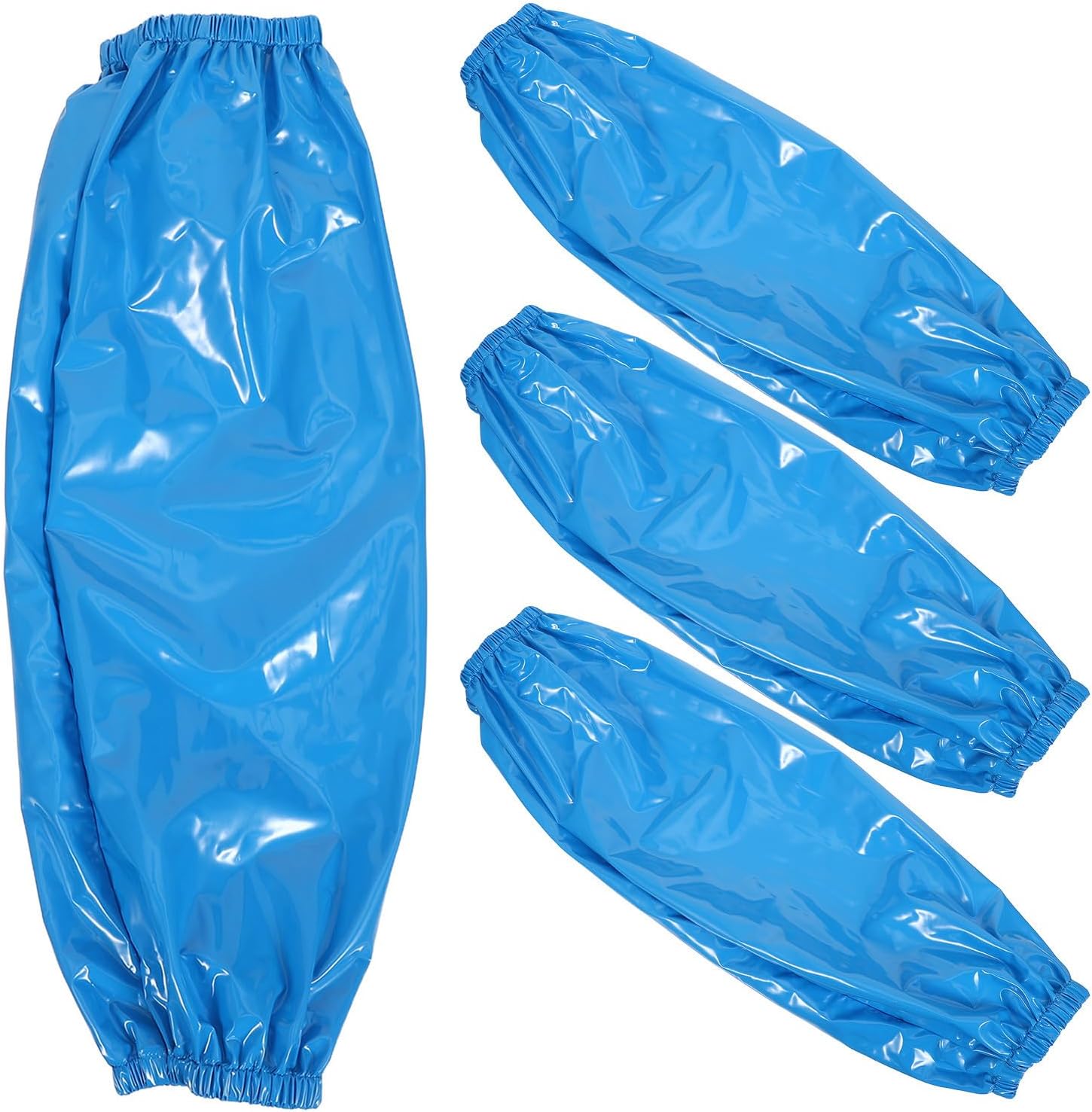 Waterproof Tpu Arm Sleeves Fast Drying and Reusable Oilproof Protective Forearm Covers 2 Pairs for Kitchen Workers and Laundry Workers for Dishwashing, Cleaning, and Kitchen