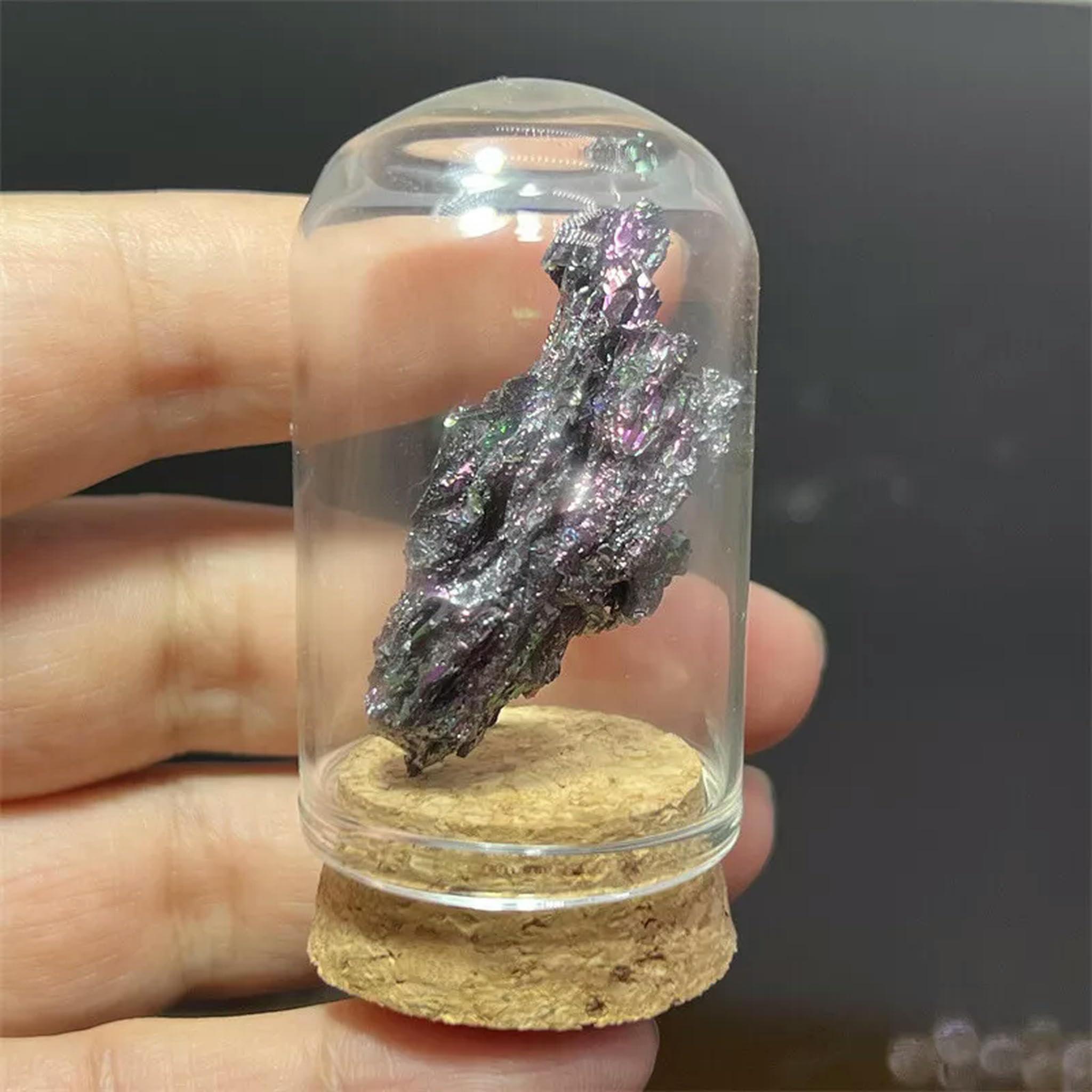 Natural Colorful ore Quartz Crystal Specimen 1pc