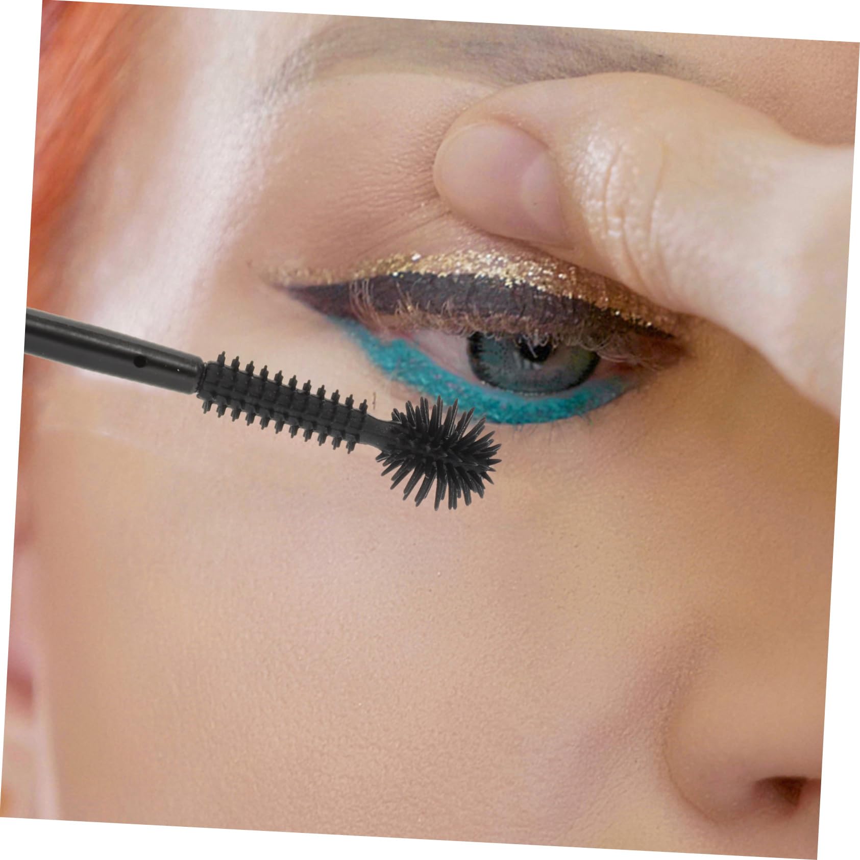 BIUDECO Makeup Brushes for Women 100pcs Eyelash Brush Set Lash Wand Mascara Wand Eyebrow Spoolie Disposable for Easy Use