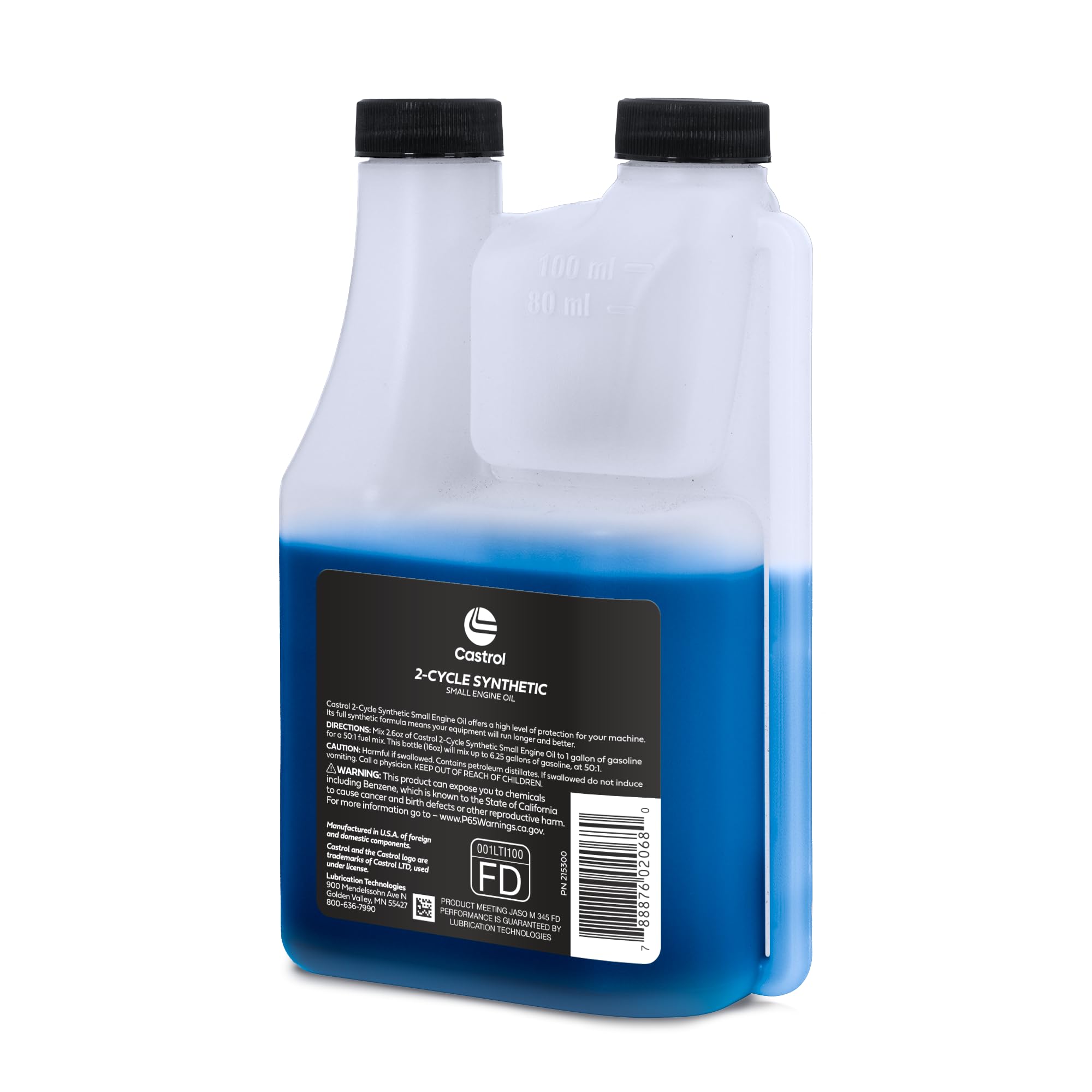 Snapklik.com : 2 Cycle Full Synthetic Oil - Small Engine Formula - 50:1 ...