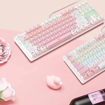 Amazon | LJFLI ゲーミングキーボードメカニカルキーボード有線