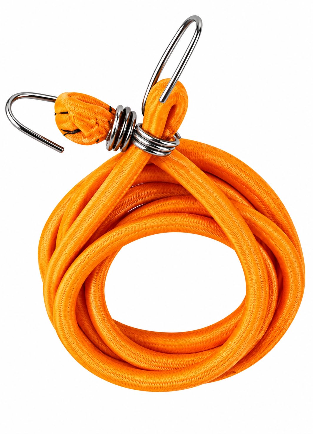Gellon Bungee Cord, 6 Feet Stretchable Elastic Rope with Hooks, Extends Up to 9 Feet, Luggage Tying Rope for Bike, Car, Travel & Utility Pack of 1