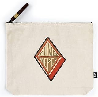 Lantern Press Climbing, Climb, Repel, Contour (100% Cotton Canvas Travel Accessory Go Bag)