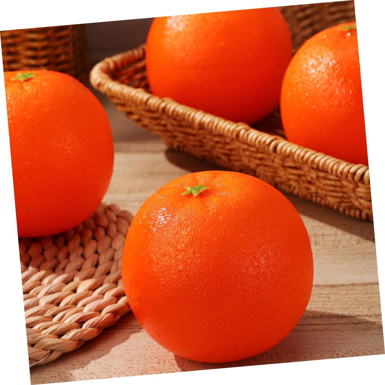 40 Stück Simuliertes Orangenmodell Simulationsorangen Künstliche Orangen Modelldekor Obstmodell Heimdekoration Nachahmung Von Orangen Verzierung Desktop Gefälschte